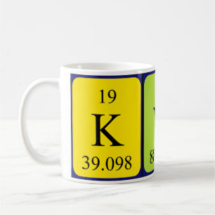 Kyla periodic table name mug