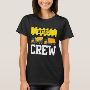 Kyle Construction Crew Custom Dumptruck Dump Truck T-Shirt