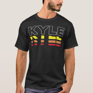 Kyle First Name Funny Vintage Sunset Kyle friends T-Shirt