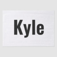 Kyle Mens Name,