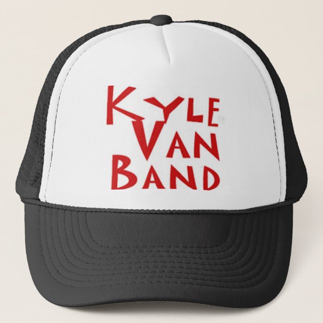 Kyle Van Band trucker skate cap (Front)