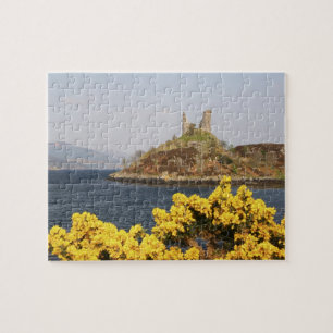 Kyleakin, Scotland. The ancient ruins of 2 Jigsaw Puzzle