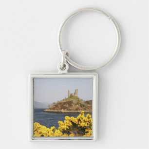 Kyleakin, Scotland. The ancient ruins of 2 Keychain