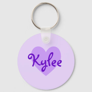 Kylee in Purple Keychain