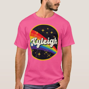 Kyleigh Rainbow In Space Vintage GrungeStyle T-Shirt