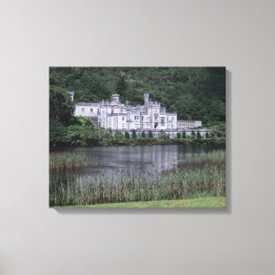 Kylemore Abbey, Connemara, County Galway, Canvas Print