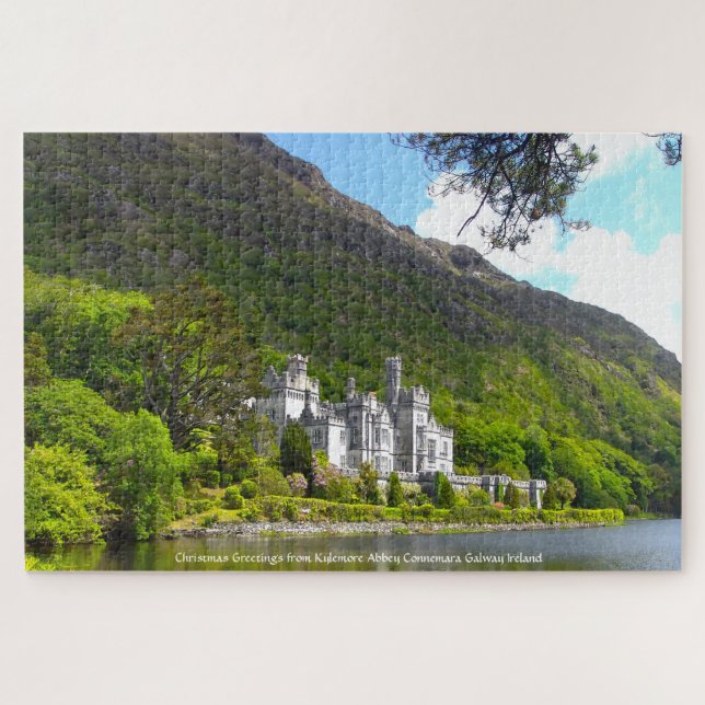 Kylemore Abbey Connemara Galway Ireland. Jigsaw Pu Jigsaw Puzzle (Horizontal)