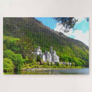 Kylemore Abbey Connemara Galway Ireland. Jigsaw Puzzle