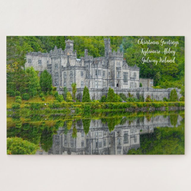 Kylemore Abbey Galway Ireland Jigsaw Puzzle (Horizontal)
