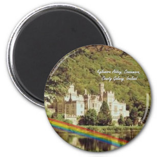 Kylemore Abbey Ireland - Design #2 Magnet