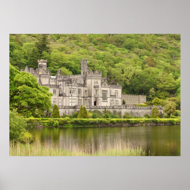 Kylemore Abbey, Ireland Poster (Front)