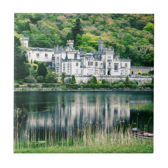 Kylemore Abbey Ireland Tile (Front)