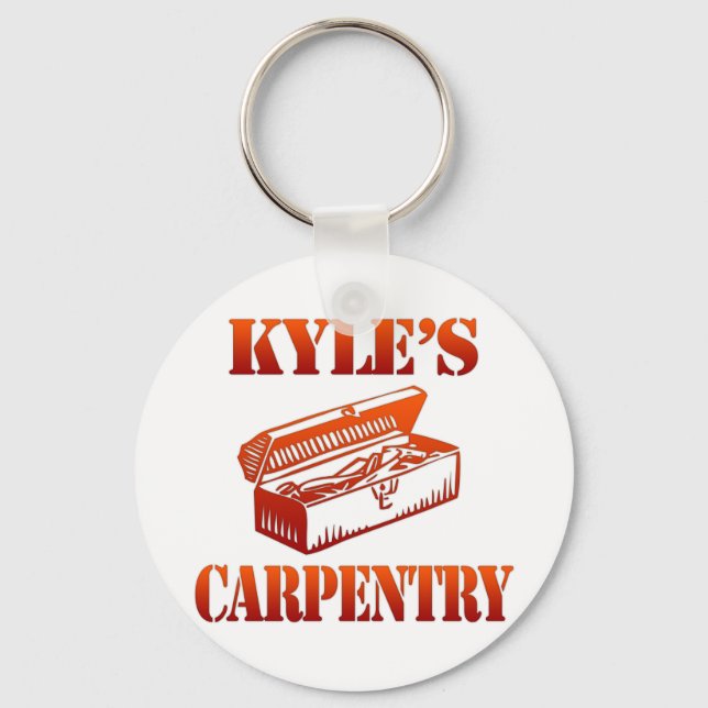 Kyle's Carpentry Keychain (Front)