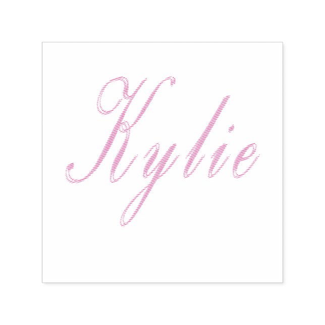 Kylie, Name, Logo, Self-inking Stamp (Design)