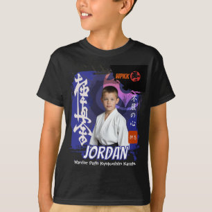 Kyokushin Dojo Photo Student Blue Belt Team T-Shirt