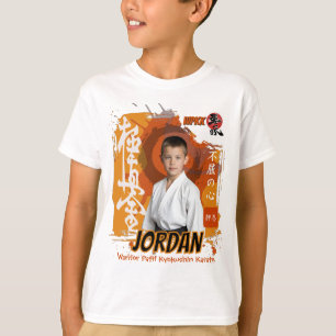 Kyokushin Dojo Student Orange Belt Tournament Team T-Shirt