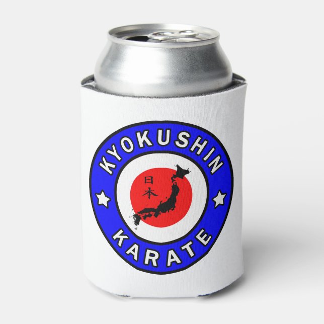Kyokushin Karate Can Cooler (Can Front)