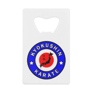 Kyokushin Karate Credit Card Bottle Opener
