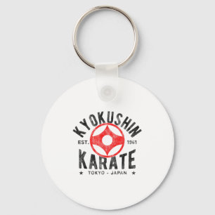 Kyokushin Karate Do Martial Arts Japan Tokyo Vinta Keychain