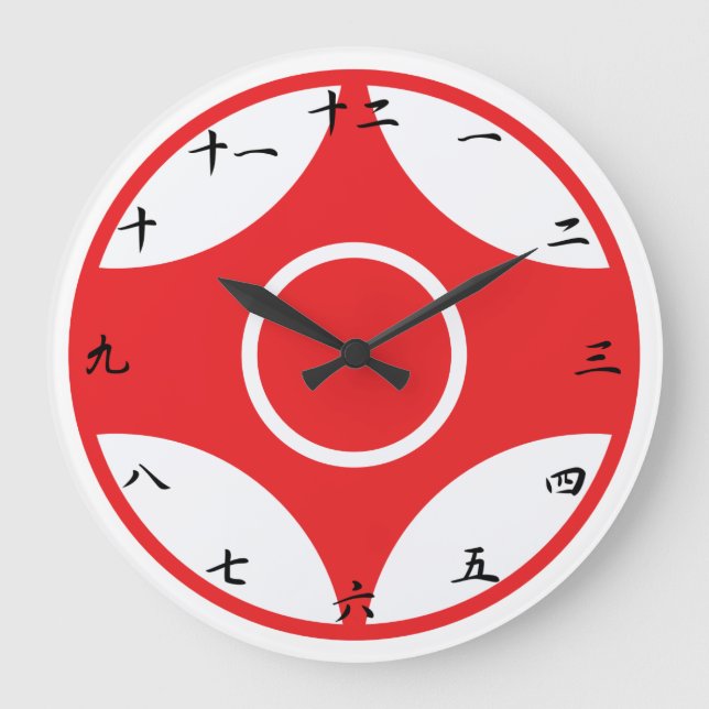 Kyokushin Karate Kanku Horloge (Recto)