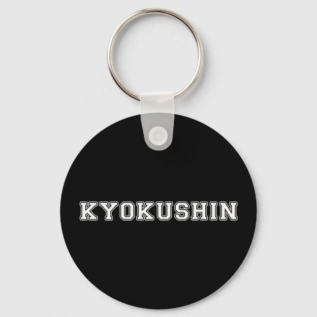 Kyokushin Karate Keychain (Front)