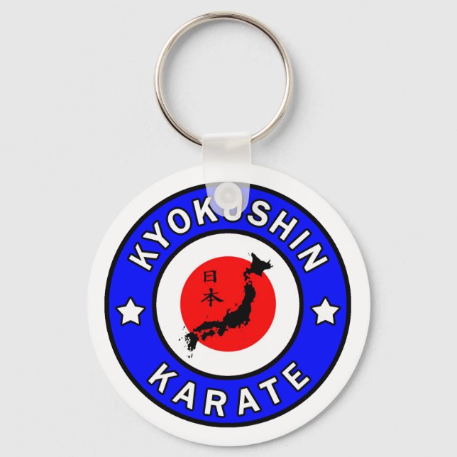 Kyokushin Karate Keychain (Front)