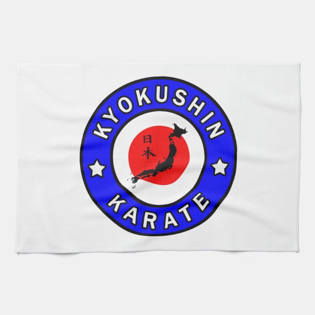 Kyokushin Karate Kitchen Towel (Horizontal)