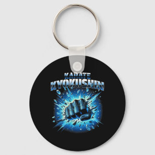 Kyokushin Karate Kyokushinkai Oyama Discipline Res Keychain
