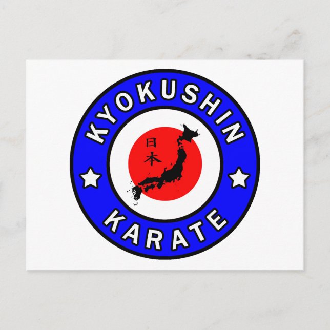 Kyokushin Karate Postcard (Front)