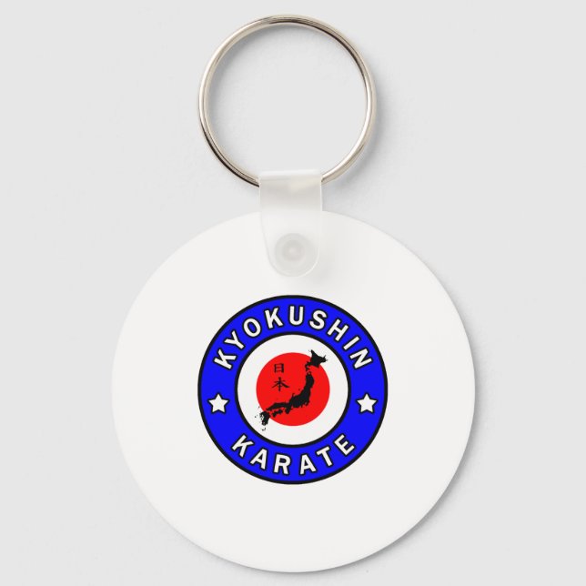 Kyokushin Karate T Shirt_2  Keychain (Front)