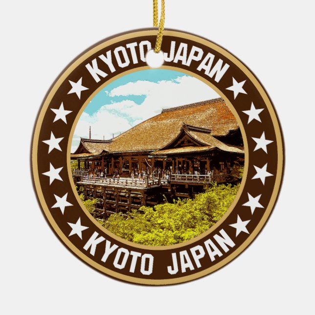 Kyoto Ceramic Ornament (Front)