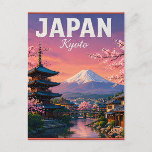 🌸 Kyoto Japan Cherry Blossom Season 🌸 Postcard