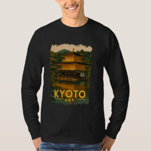 Kyoto Japan Golden Pavilion Kinkaku-ji Temple Japa T-Shirt
