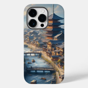 Kyoto Japan Landscape Travel Vintage Case-Mate iPhone 14 Pro Case