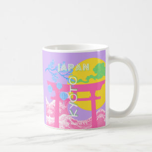 Kyoto Japan Travel Art Coffee Mug