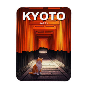 Kyoto Japan Travel Fushimi Inari Taisha Magnet
