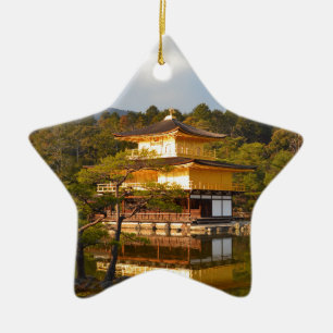 Kyoto Kinkaku Ji Japan Ceramic Ornament