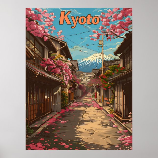 Kyoto old city poster (Front)