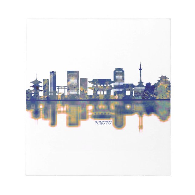 Kyoto Skyline Notepad (Front)