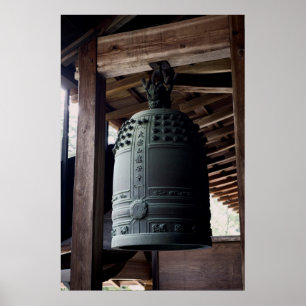 KYOTO TEMPLE BELL 15th C. Poster