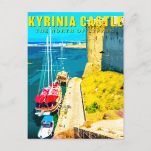 kyrenia castle - The north of cyprus Holiday Postcard