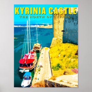kyrenia castle - The north of cyprus Poster