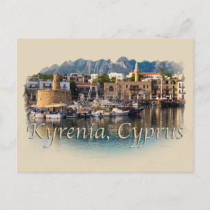 Kyrenia, Cyprus: Harbour Postcard