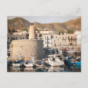 Kyrenia harbour Northern Cyprus Postcard