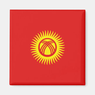Kyrgyzstan Flag Magnet