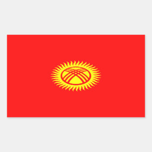 Kyrgyzstan Flag Sticker