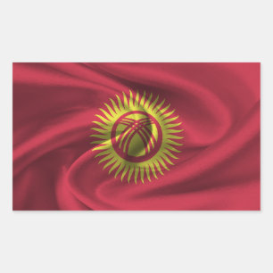 Kyrgyzstan Flag Sticker