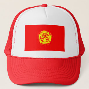 Kyrgyzstan Flag Trucker Hat