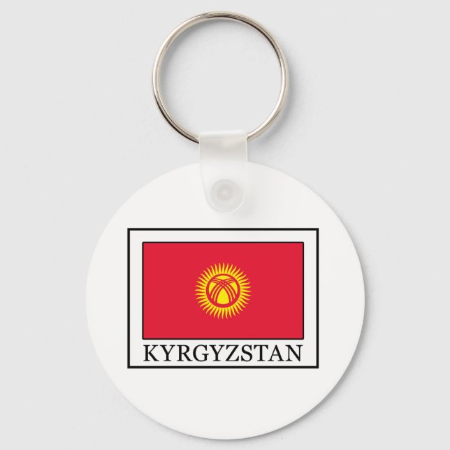 Kyrgyzstan keychain (Front)