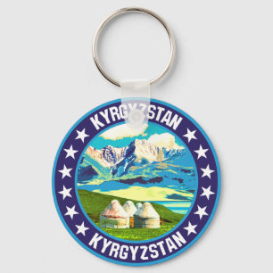 Kyrgyzstan keychain